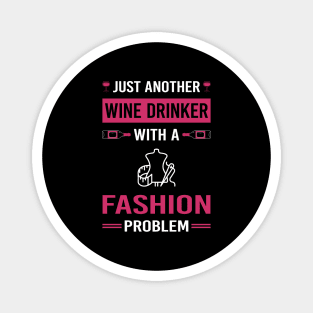 Wine Drinker Fashion Magnet